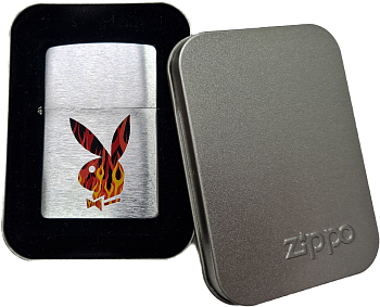 Зажигалка Zippo 20199 Flaming Rabbit Head - Вольные стрелки
