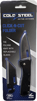 Нож Cold Steel Click N Cut Folder сталь 420J2, рукоять ABS - Вольные стрелки