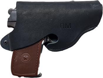 Кобура поясная "ПМ" нат.кожа  г.Рязань - Вольные стрелки