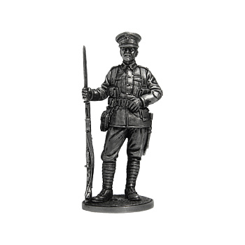 Солдат олово пеший WW1-2 Рядовой пехотного полка. Великобритания, 1914-18 гг. - Вольные стрелки