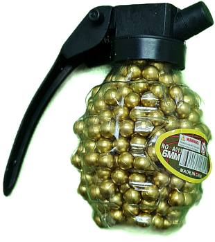 Шарики пластиковые 6мм, граната 500шт - Вольные стрелки