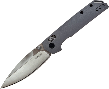 Нож реплика Kershaw Iridium 2038, D2 stonewash, ручка алюминий серая - Вольные стрелки Нож реплика Kershaw Iridium 2038, D2 stonewash, ручка алюминий серая - Вольные стрелки