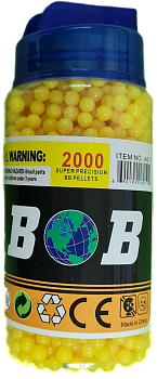 Шарики пластиковые 6мм, банка 2000шт - Вольные стрелки