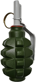 Граната пиротехническая (имитационная RAG) F-1A (акустика)  - Вольные стрелки