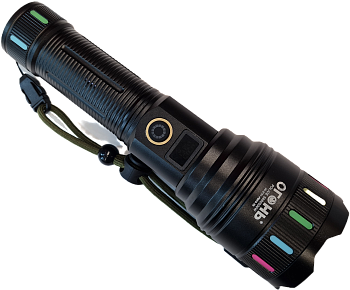 Фонарь ручной H-3131-PM60-TG с индикатором заряда  - Вольные стрелки