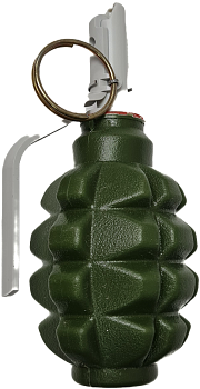 Граната пиротехническая (имитационная RAG) F-1M (меловая)  - Вольные стрелки