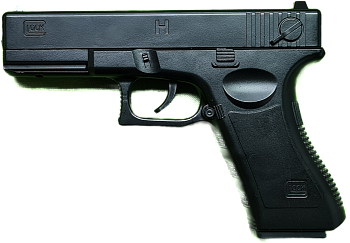 Игрушка Пистолет с пульками Glock, металл, С7 - Вольные стрелки Игрушка Пистолет с пульками Glock, металл, С7 - Вольные стрелки