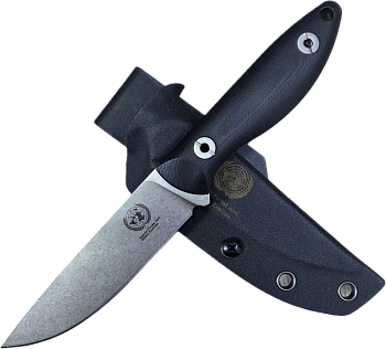 Нож Тактический Alpha Miu Polar, 440C, черный, ножны - Вольные стрелки