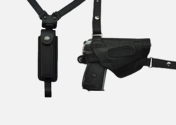 Кобура оперативная универсальная под ПМ, РГ и другие системы с з/о (кожа) ОК-4 - Вольные стрелки