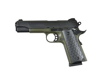 Сигнальный пистолет K1911 KURS Classic хаки кал 5,5 мм под патрон 10ТК - Вольные стрелки