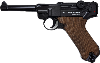 Пистолет пневматический BORNER P08 Blowback, кал. 4,5 мм /BBs - Вольные стрелки