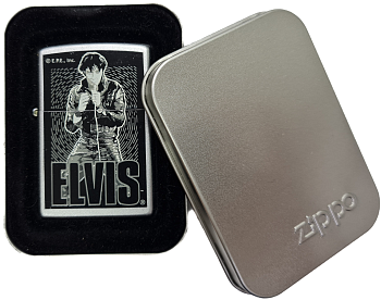 Зажигалка Zippo 205EP.401 Elvis Leather - Вольные стрелки